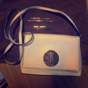 Metallic Gold Kate Spade purse